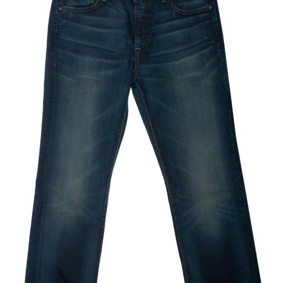 7 For All Mankind Medium Wash Bootcut Jeans - Picture 4 of 5